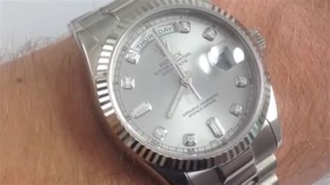 rolex 118209 review|rolex day date 118239.